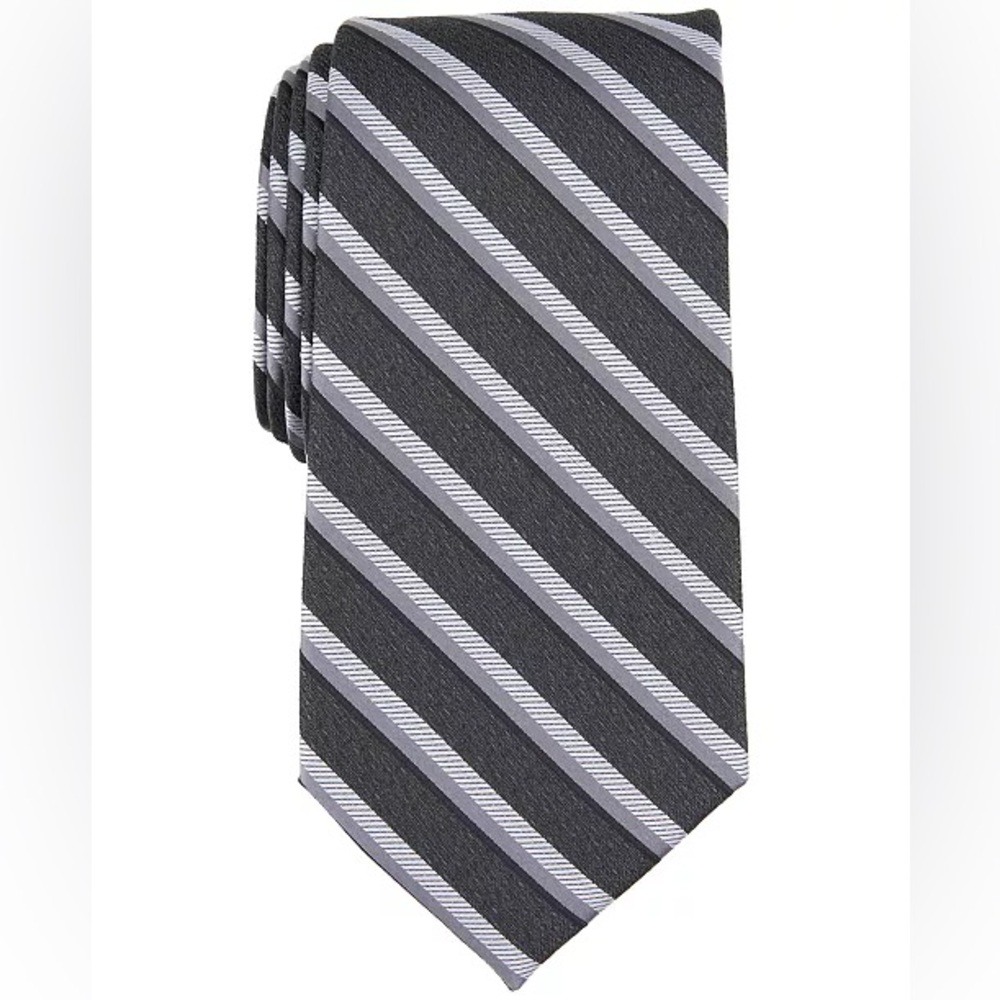Perry Ellis Portfolio Sophisticated Perry Ellis Men's Arnett Classic Stripe Tie